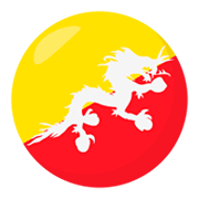 🇧🇹 Emoji Bandera: Bután en JoyPixels 3.0.