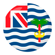 🇮🇴 Emoji Bandeira: Território Britânico Do Oceano Índico na JoyPixels 3.0.