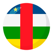 🇨🇫 Emoji Bandera: República Centroafricana en JoyPixels 3.0.