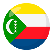 🇰🇲 Emoji Bandeira: Comores na JoyPixels 3.0.