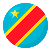 🇨🇩 Emoji Bandeira: Congo-Kinshasa na JoyPixels 3.0.