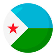 Emoji 🇩🇯 Bandiera: Gibuti su JoyPixels 3.0.
