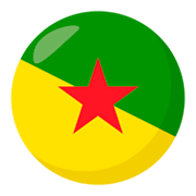 🇬🇫 Emoji Flagge: Französisch-Guayana JoyPixels 3.0.