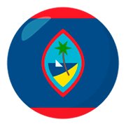 🇬🇺 Emoji Bandera: Guam en JoyPixels 3.0.