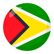 🇬🇾 Emoji Bandera: Guyana en JoyPixels 3.0.