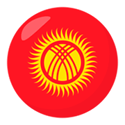 🇰🇬 Emoji Flagge: Kirgisistan JoyPixels 3.0.