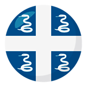 🇲🇶 Emoji Bandera: Martinica en JoyPixels 3.0.