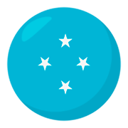 🇫🇲 Emoji Bandera: Micronesia en JoyPixels 3.0.