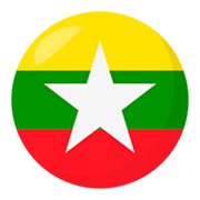 🇲🇲 Emoji Bandeira: Mianmar (Birmânia) na JoyPixels 3.0.