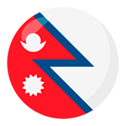 🇳🇵 Emoji Bandeira: Nepal na JoyPixels 3.0.