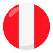 🇵🇪 Emoji Bandera: Perú en JoyPixels 3.0.