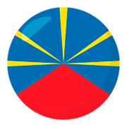 🇷🇪 Emoji Flagge: Réunion JoyPixels 3.0.