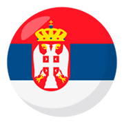 🇷🇸 Emoji Flagge: Serbien JoyPixels 3.0.