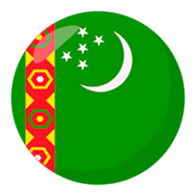 🇹🇲 Emoji Flagge: Turkmenistan JoyPixels 3.0.