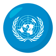 🇺🇳 Emoji Bandera: Naciones Unidas en JoyPixels 3.0.