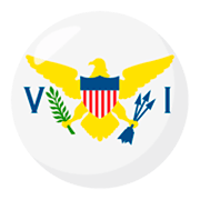 🇻🇮 Emoji Bandera: Islas Vírgenes De EE. UU. en JoyPixels 3.0.
