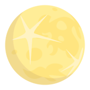 🌕 Emoji Luna Llena en JoyPixels 3.0.