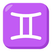 ♊ Emoji Zwilling (Sternzeichen) JoyPixels 3.0.