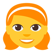 👧 Emoji Mädchen JoyPixels 3.0.
