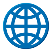 Emoji 🌐 Globo Con Meridiani su JoyPixels 3.0.