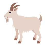 Émoji 🐐 Chèvre sur JoyPixels 3.0.
