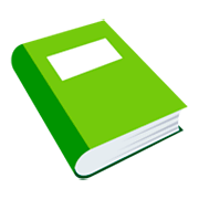 📗 Emoji Libro Verde en JoyPixels 3.0.