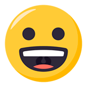 😀 Emoji grinsendes Gesicht JoyPixels 3.0.