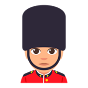 💂🏼 Emoji Guardia: Tono De Piel Claro Medio en JoyPixels 3.0.