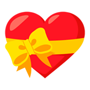 💝 Emoji Coração Com Fita na JoyPixels 3.0.