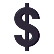💲 Emoji Dollarzeichen JoyPixels 3.0.