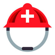 ⛑️ Emoji Casco Con Una Cruz Blanca en JoyPixels 3.0.