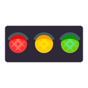 🚥 Emoji Semáforo Horizontal en JoyPixels 3.0.