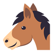 🐴 Emoji Rosto De Cavalo na JoyPixels 3.0.
