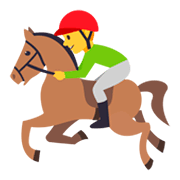 🏇 Emoji Pferderennen JoyPixels 3.0.