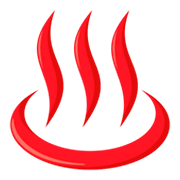 Emoji ♨️ Sorgenti Termali su JoyPixels 3.0.