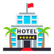 Émoji 🏨 Hôtel sur JoyPixels 3.0.