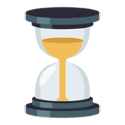 ⏳ Emoji Reloj De Arena Con Tiempo en JoyPixels 3.0.