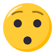 😯 Emoji verdutztes Gesicht JoyPixels 3.0.
