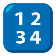 🔢 Emoji Eingabesymbol Zahlen JoyPixels 3.0.