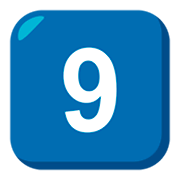 9️⃣ Emoji Tecla: 9 na JoyPixels 3.0.