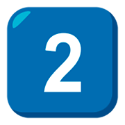 2️⃣ Emoji Teclas: 2 en JoyPixels 3.0.