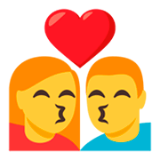 💏 Emoji sich küssendes Paar JoyPixels 3.0.