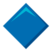 🔷 Emoji Rombo Azul Grande en JoyPixels 3.0.