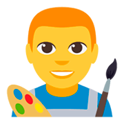 👨‍🎨 Emoji Artista Hombre en JoyPixels 3.0.