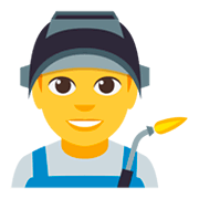 👨‍🏭 Emoji Operário na JoyPixels 3.0.