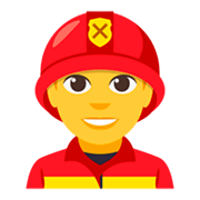 👨‍🚒 Emoji Feuerwehrmann JoyPixels 3.0.