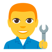 👨‍🔧 Emoji Mecánico en JoyPixels 3.0.