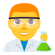 Emoji 👨‍🔬 Scienziato su JoyPixels 3.0.
