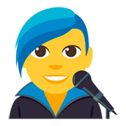 👨‍🎤 Emoji Cantante Hombre en JoyPixels 3.0.
