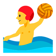 🤽‍♂️ Emoji Hombre Jugando Al Waterpolo en JoyPixels 3.0.